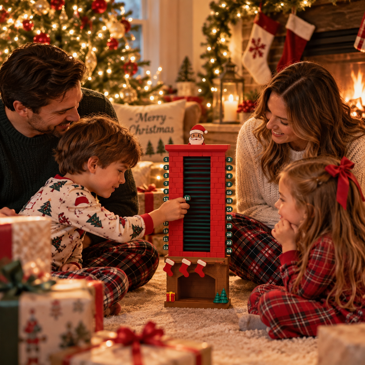 π
Santa Down the Chimney Advent Calendar β 24-Day Interactive Christmas Countdown