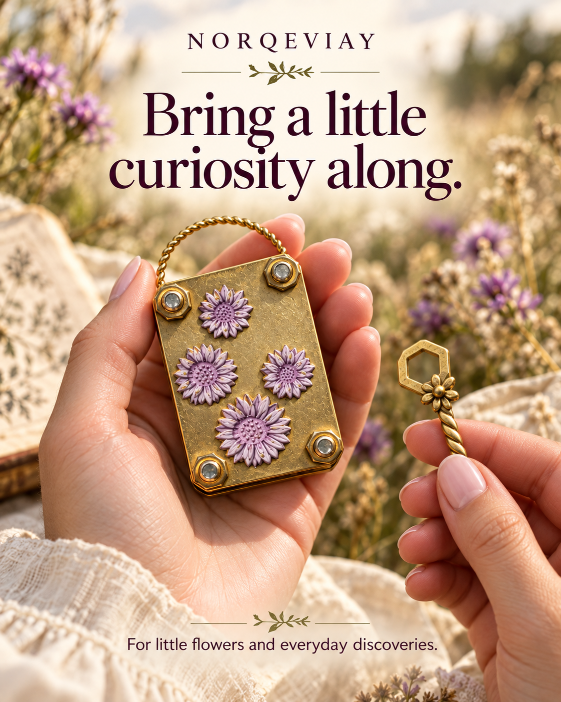 Mini Flower Press | Small Portable Pocket Press
