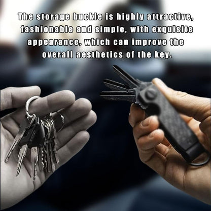 Metal Key Organizer — No More Bulky, Noisy Keys