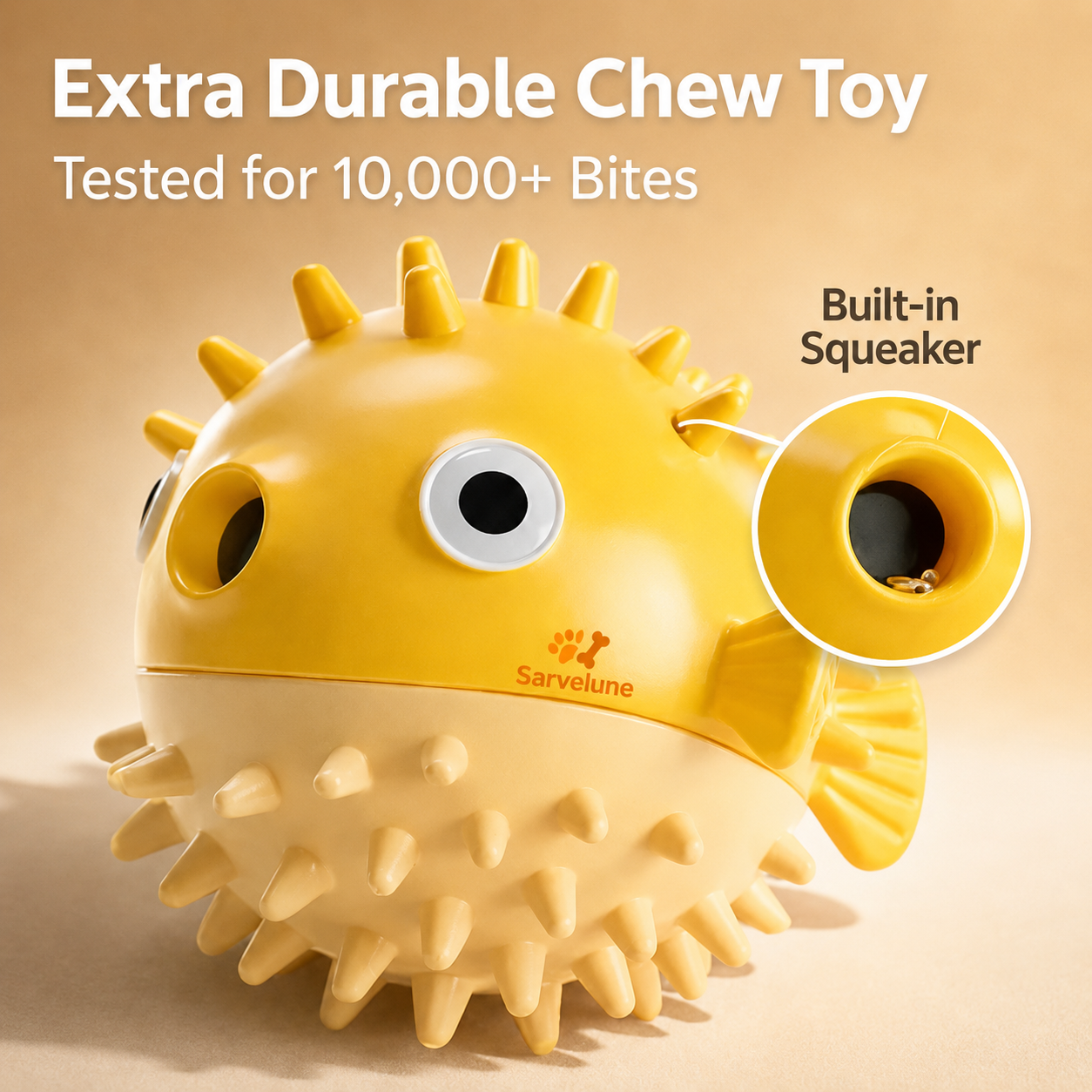 Textured Chew & Enrichment Dog Toy