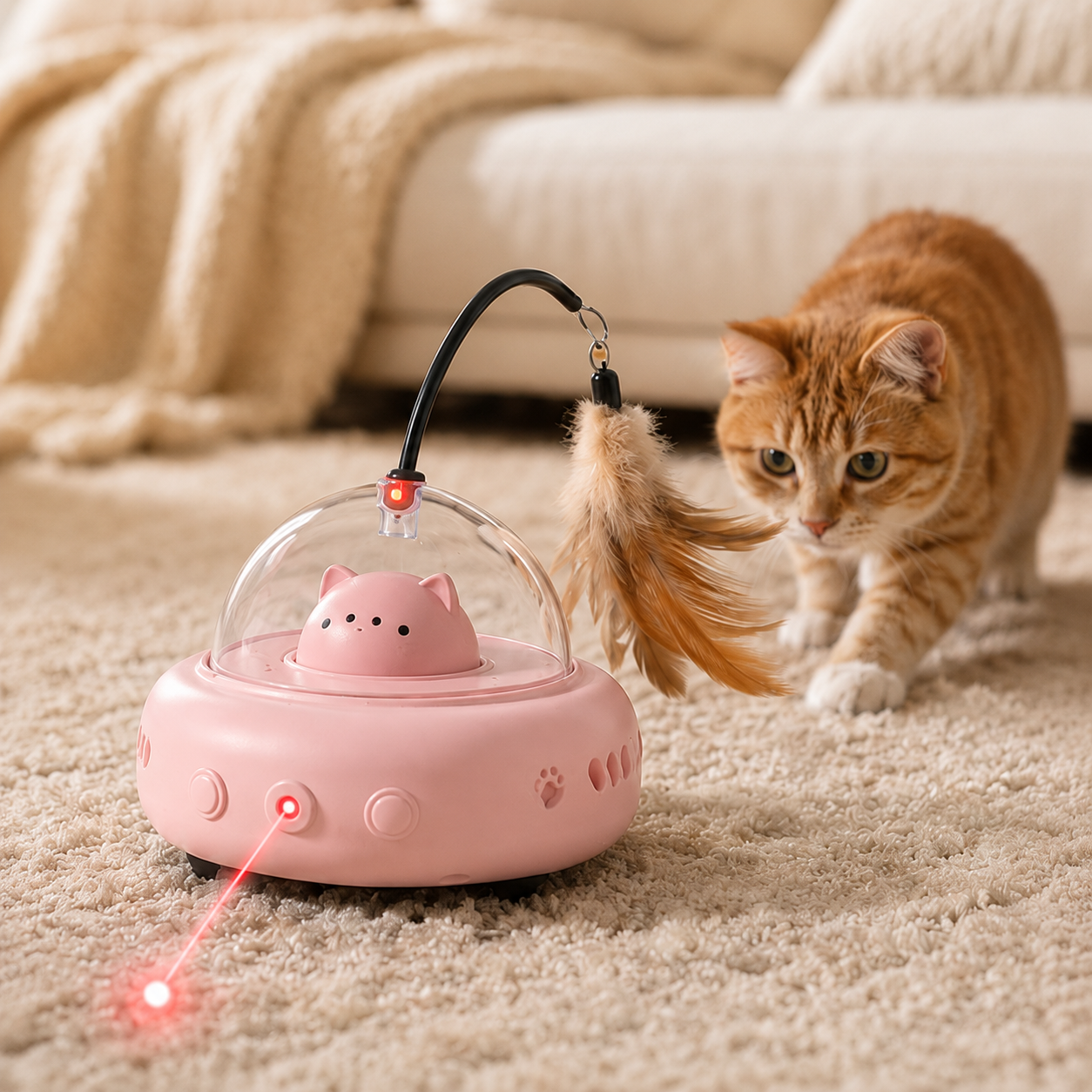 Smart Interactive Laser Cat Toy