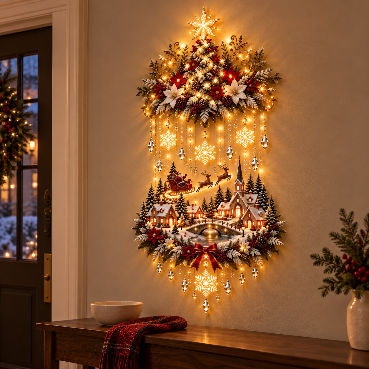 Christmas Tree& Village