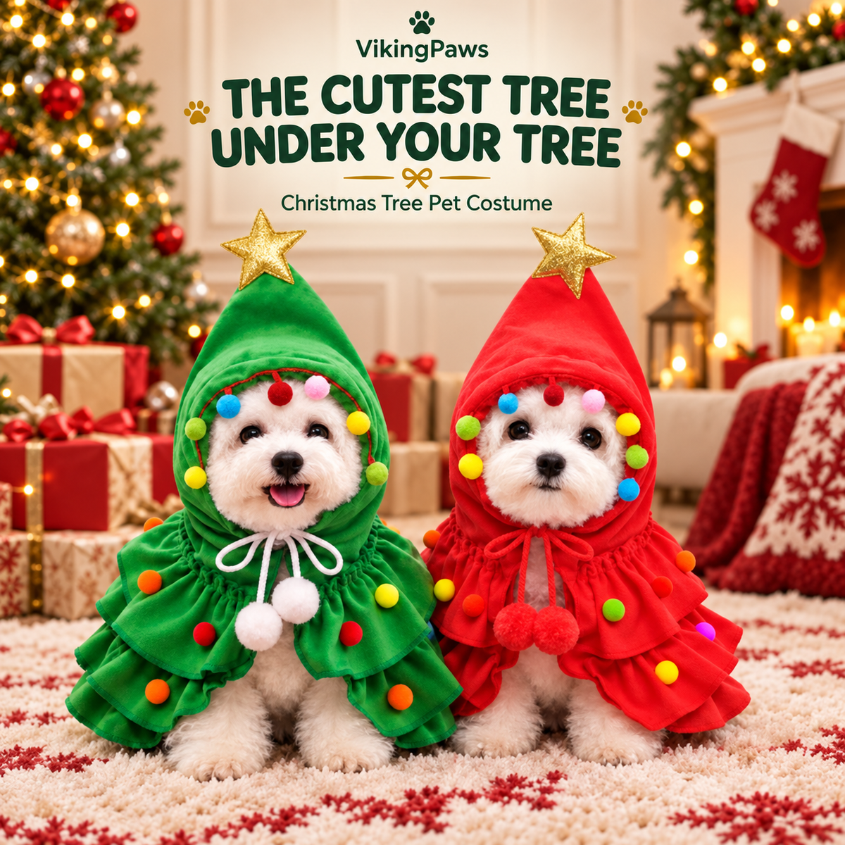 🎁 2026LIMITED-TIME CHRISTMAS SALE 50% OFF!— Christmas Tree Pet Costumeshu|Christmas Is for Pets Too! 🐾 (Copy)