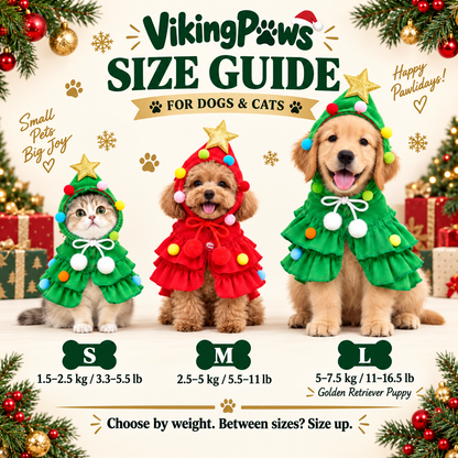 🎁 2026LIMITED-TIME CHRISTMAS SALE 50% OFF!— Christmas Tree Pet Costumeshu|Christmas Is for Pets Too! 🐾 (Copy)