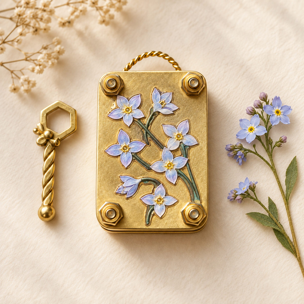 Mini Flower Press | Small Portable Pocket Press
