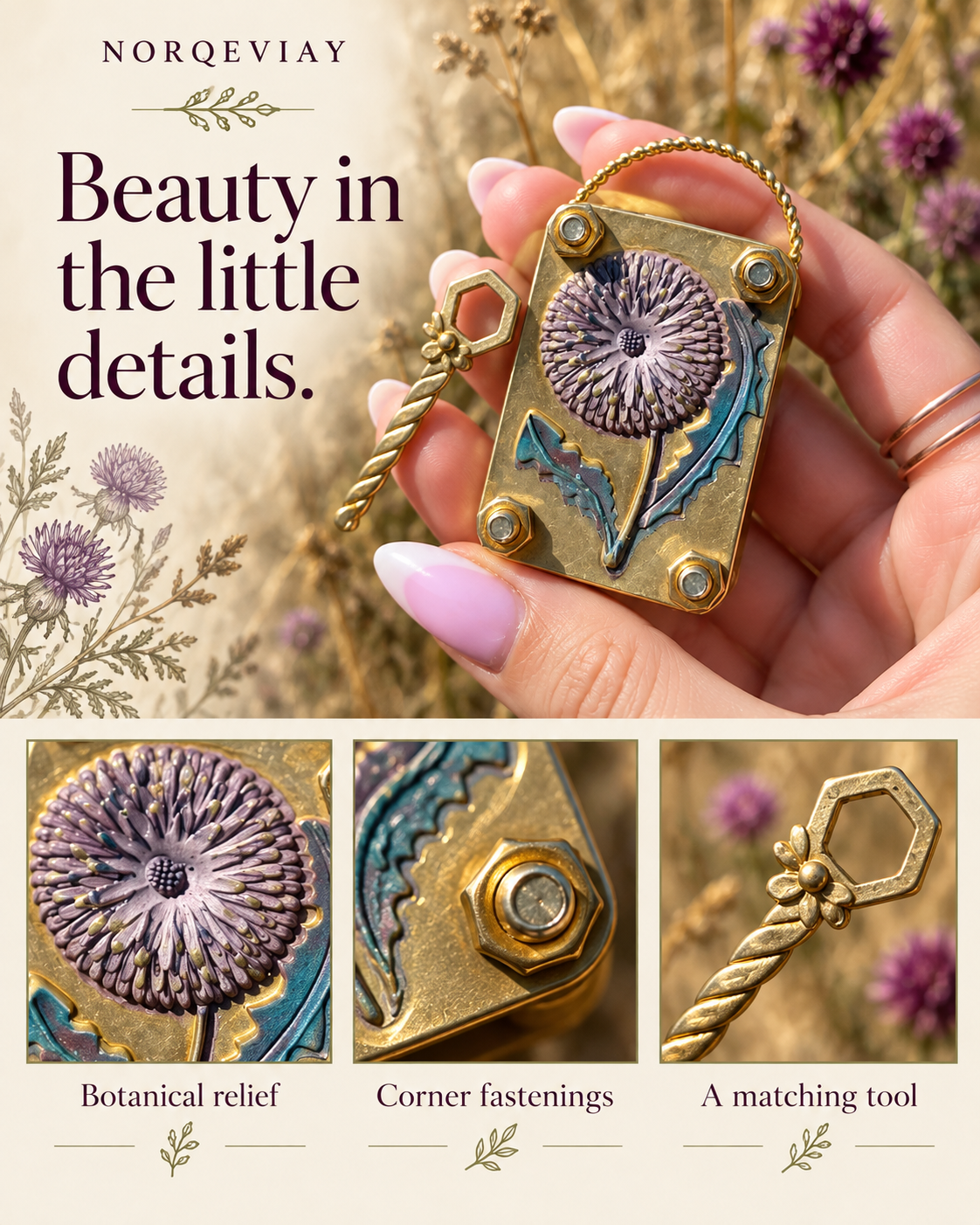 Mini Flower Press | Small Portable Pocket Press