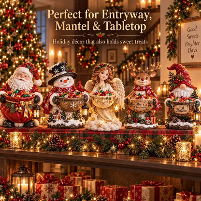🎅5 Festive Holiday Designs Each$19.99—Lighted Christmas Candy Bowl Collection