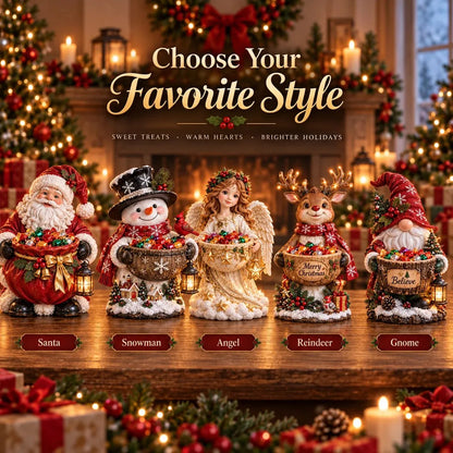 🎅5 Festive Holiday Designs Each$19.99—Lighted Christmas Candy Bowl Collection